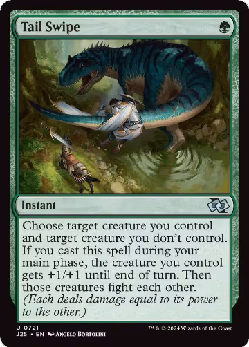 Tail Swipe (721), Foundations Jumpstart — Magic card price