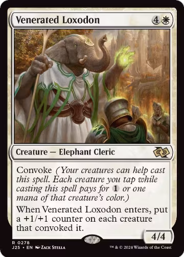 Venerated Loxodon (278), Foundations Jumpstart — Magic card price