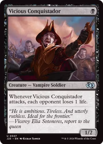 Vicious Conquistador (507), Foundations Jumpstart — Magic card price