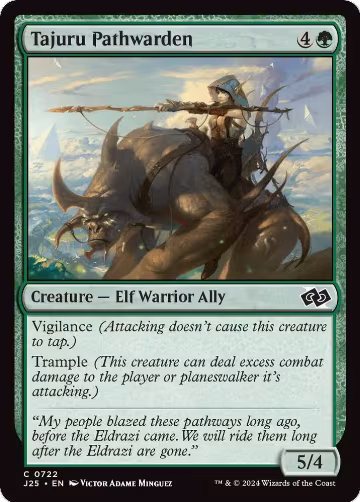 Tajuru Pathwarden (722), Foundations Jumpstart — Magic card price