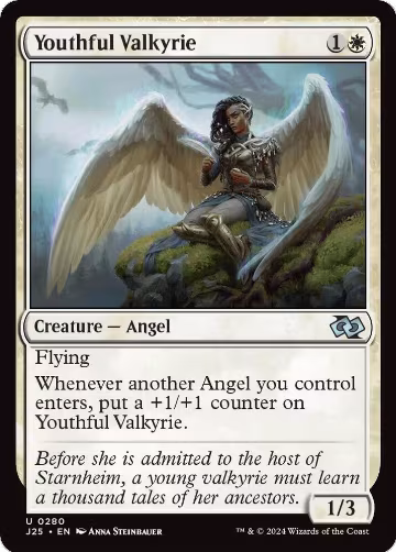 Youthful Valkyrie (280), Foundations Jumpstart — Magic card price