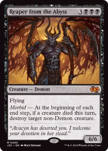 Reaper from the Abyss (480), Foundations Jumpstart — Magic card price