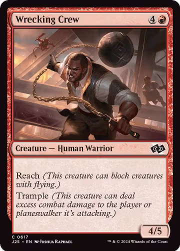Wrecking Crew (617), Foundations Jumpstart — Magic card price
