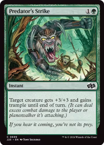Predator's Strike (699), Foundations Jumpstart — Magic card price