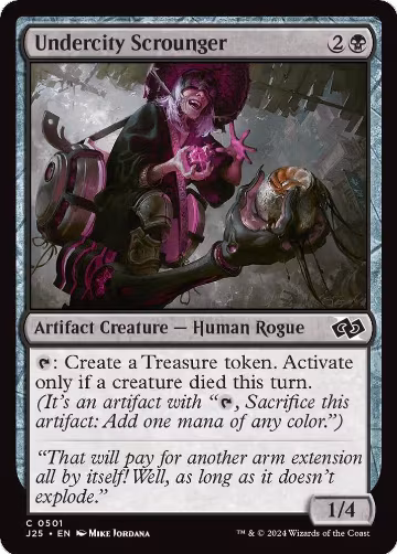 Undercity Scrounger (501), Foundations Jumpstart — Magic card price