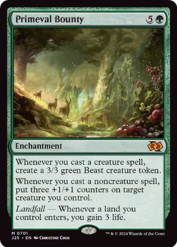 Primeval Bounty (701), Foundations Jumpstart — Magic card price