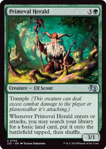 Primeval Herald (702), Foundations Jumpstart — Magic card price