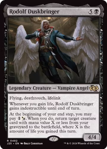Rodolf Duskbringer (482), Foundations Jumpstart — Magic card price