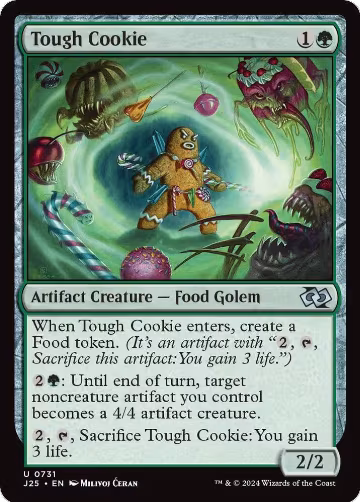 Tough Cookie (731), Foundations Jumpstart — Magic card price