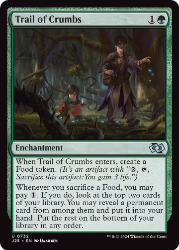 Trail of Crumbs (732), Foundations Jumpstart — Magic card price