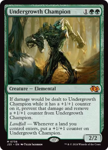 Undergrowth Champion (736), Foundations Jumpstart — Magic card price