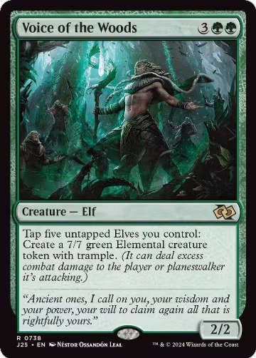 Voice of the Woods (738), Foundations Jumpstart — Magic card price