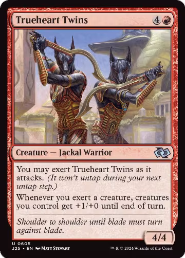 Trueheart Twins (605), Foundations Jumpstart — Magic card price