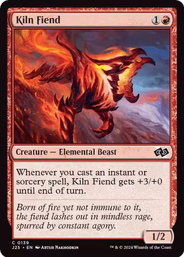 Kiln Fiend (139), Foundations Jumpstart — Magic card price