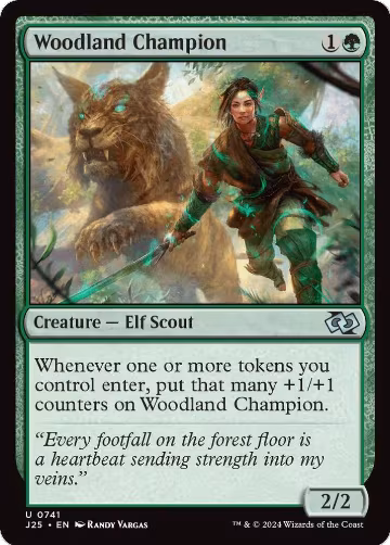 Woodland Champion (741), Foundations Jumpstart — Magic card price