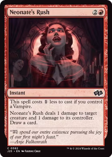 Neonate's Rush (582), Foundations Jumpstart — Magic card price