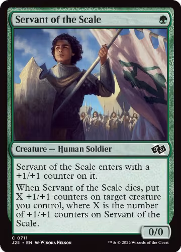 Servant of the Scale (711), Foundations Jumpstart — Magic card price