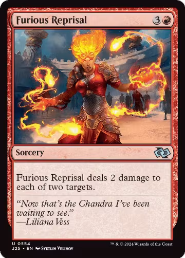 Furious Reprisal (554), Foundations Jumpstart — Magic card price