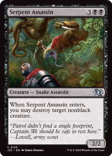 Serpent Assassin (123), Foundations Jumpstart — Magic card price