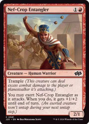 Nef-Crop Entangler (581), Foundations Jumpstart — Magic card price