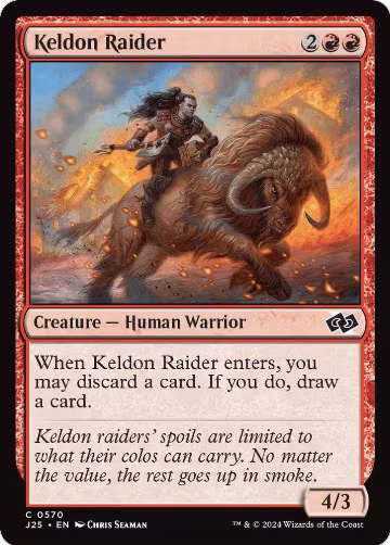 Keldon Raider (570), Foundations Jumpstart — Magic card price