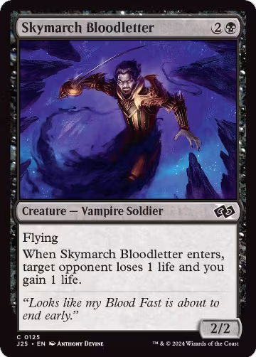Skymarch Bloodletter (125), Foundations Jumpstart — Magic card price