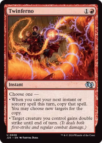 Twinferno (606), Foundations Jumpstart — Magic card price