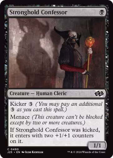 Stronghold Confessor (490), Foundations Jumpstart — Magic card price