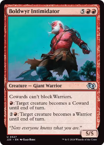 Boldwyr Intimidator (527), Foundations Jumpstart — Magic card price