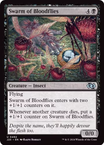 Swarm of Bloodflies (492), Foundations Jumpstart — Magic card price
