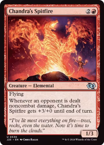 Chandra's Spitfire (530), Foundations Jumpstart — Magic card price
