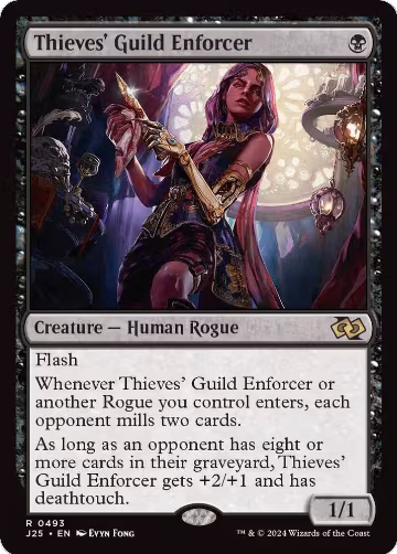 Thieves' Guild Enforcer (493), Foundations Jumpstart — Magic card price