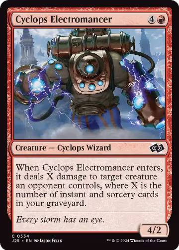 Cyclops Electromancer (534), Foundations Jumpstart — Magic card price