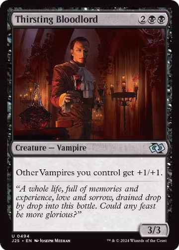 Thirsting Bloodlord (494), Foundations Jumpstart — Magic card price