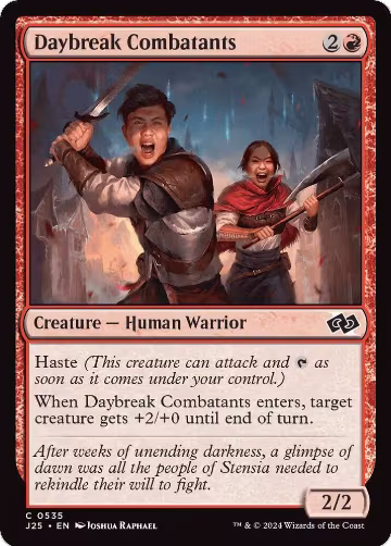 Daybreak Combatants (535), Foundations Jumpstart — Magic card price