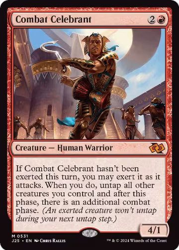 Combat Celebrant (531), Foundations Jumpstart — Magic card price