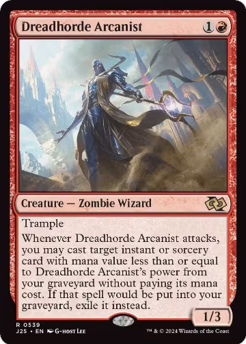 Dreadhorde Arcanist (539), Foundations Jumpstart — Magic card price
