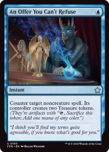 An Offer You Can't Refuse (160), Foundations — Magic card price