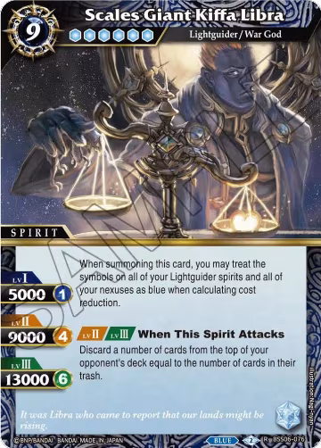 Scales Giant Kiffa Libra (BSS06-076), Generational Link — Battle Spirits card price