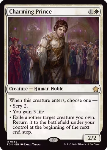 Charming Prince (568), Foundations — Magic card price