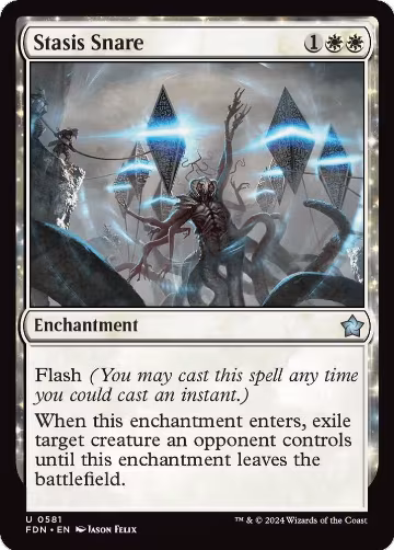 Stasis Snare (581), Foundations — Magic card price