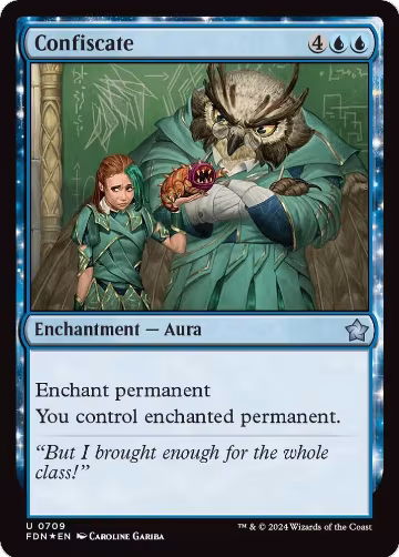 Confiscate (709), Foundations — Magic card price