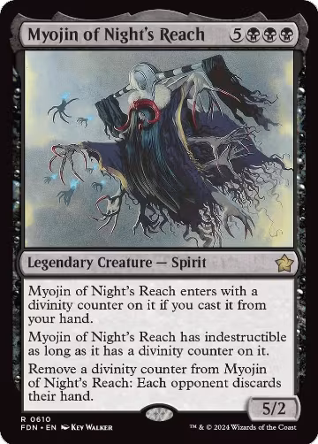 Myojin of Night's Reach (610), Foundations — Magic card price