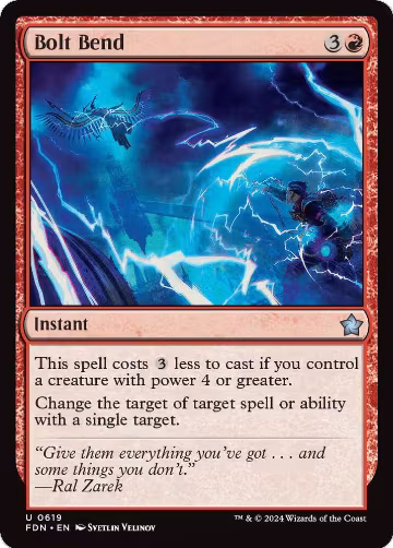 Bolt Bend (619), Foundations — Magic card price