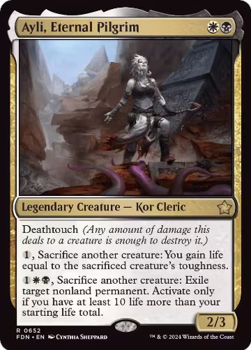 Ayli, Eternal Pilgrim (652), Foundations — Magic card price