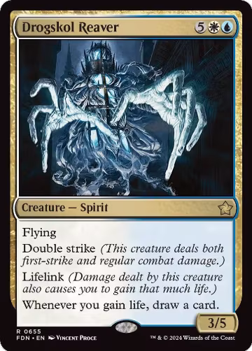 Drogskol Reaver (655), Foundations — Magic card price