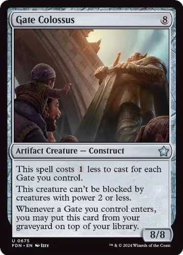 Gate Colossus (675), Foundations — Magic card price