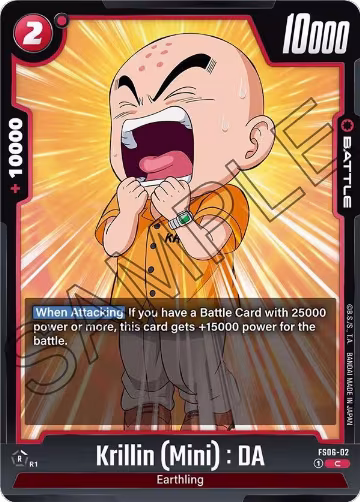 Krillin (Mini) : DA (FS06-02), Starter Deck 6: Son Goku (Mini) — DB Fusion card price