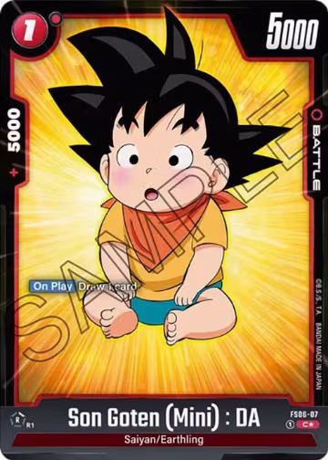 Son Goten (Mini) : DA (Bonus Pack Alternate Art) (FS06-07) — card price