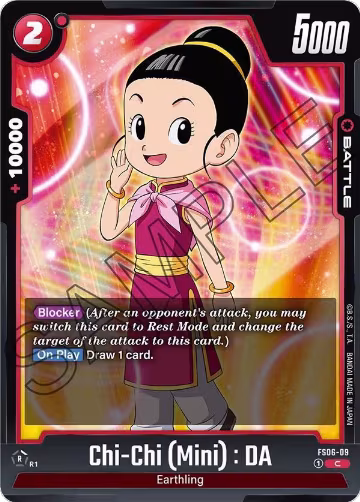 Chi-Chi (Mini) : DA (FS06-09), Starter Deck 6: Son Goku (Mini) — DB Fusion card price